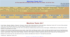 Desktop Screenshot of machinetools247.com